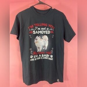 Samoyed baby Dog Tee   MEDIUM